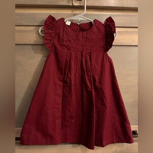 Toddler Burgundy Dress